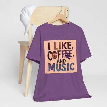 Coffee, Cats and Music VI T-Shirt