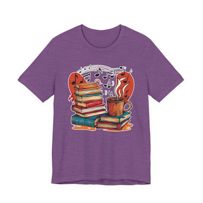 Book, Coffee and Music VIII T-Shirt