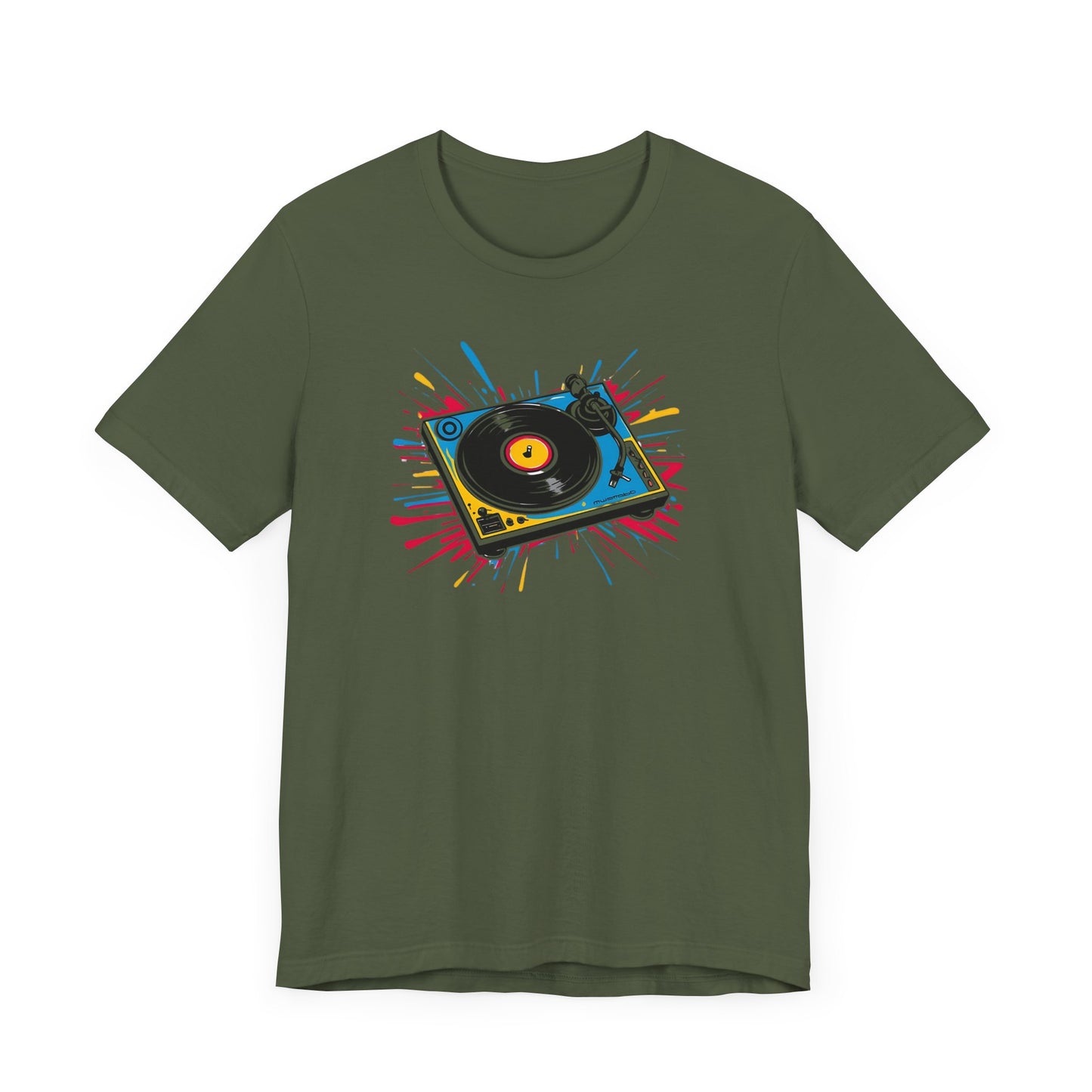 Colorful Vinyl Record T-Shirt