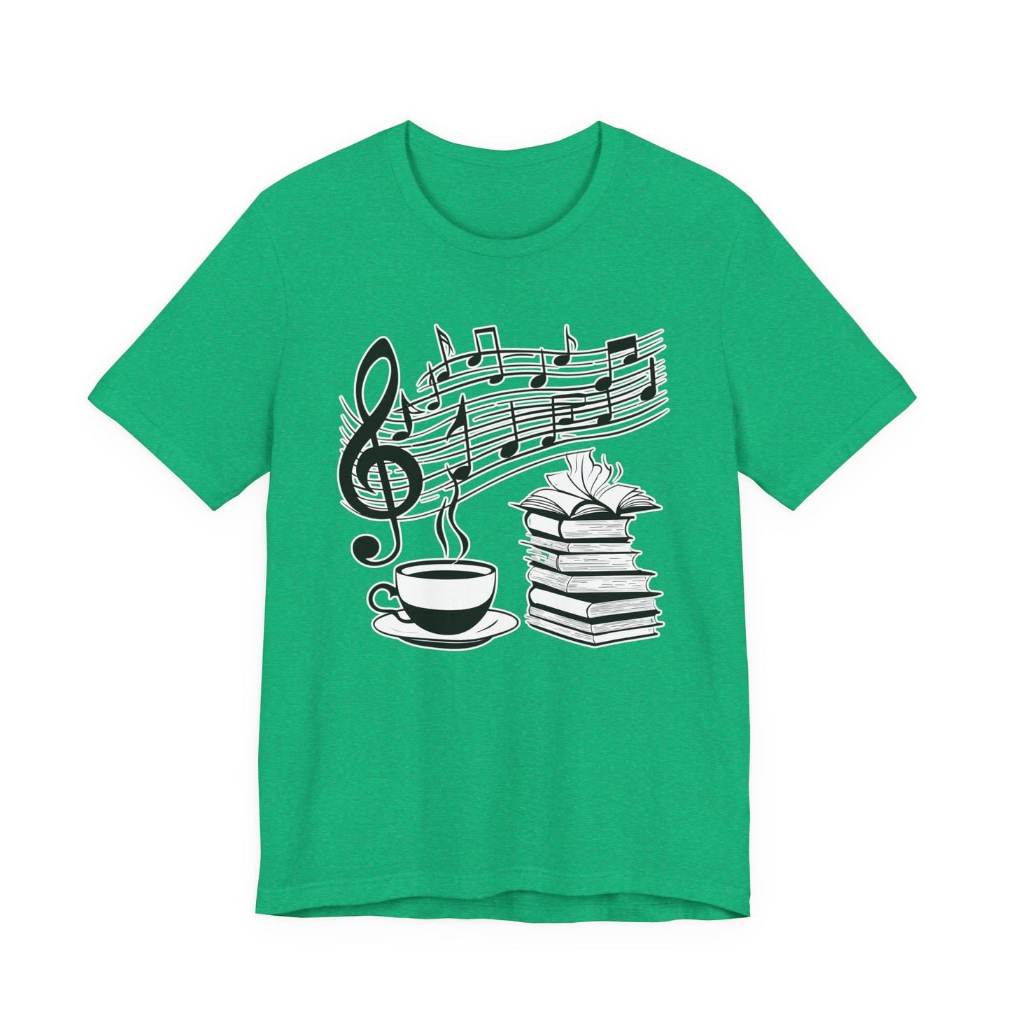 Book, Coffee and Music III T-Shirt