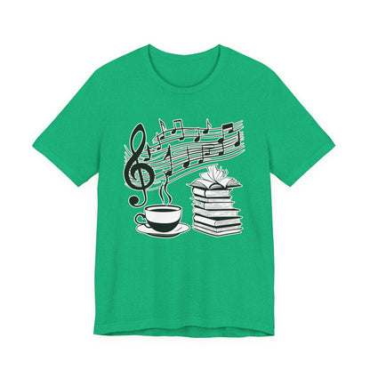 Book, Coffee and Music III T-Shirt
