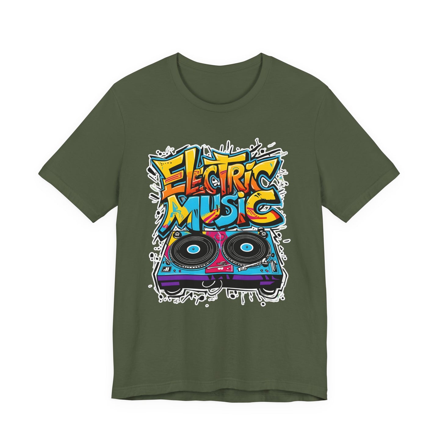 Electric Vinyl Record T-Shirt