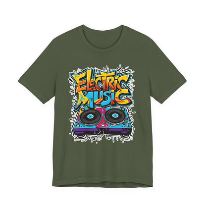 Electric Vinyl Record T-Shirt