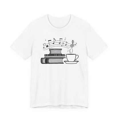 Book, Coffee and Music T-Shirt
