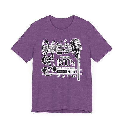 Music Note and Microphone T-Shirt