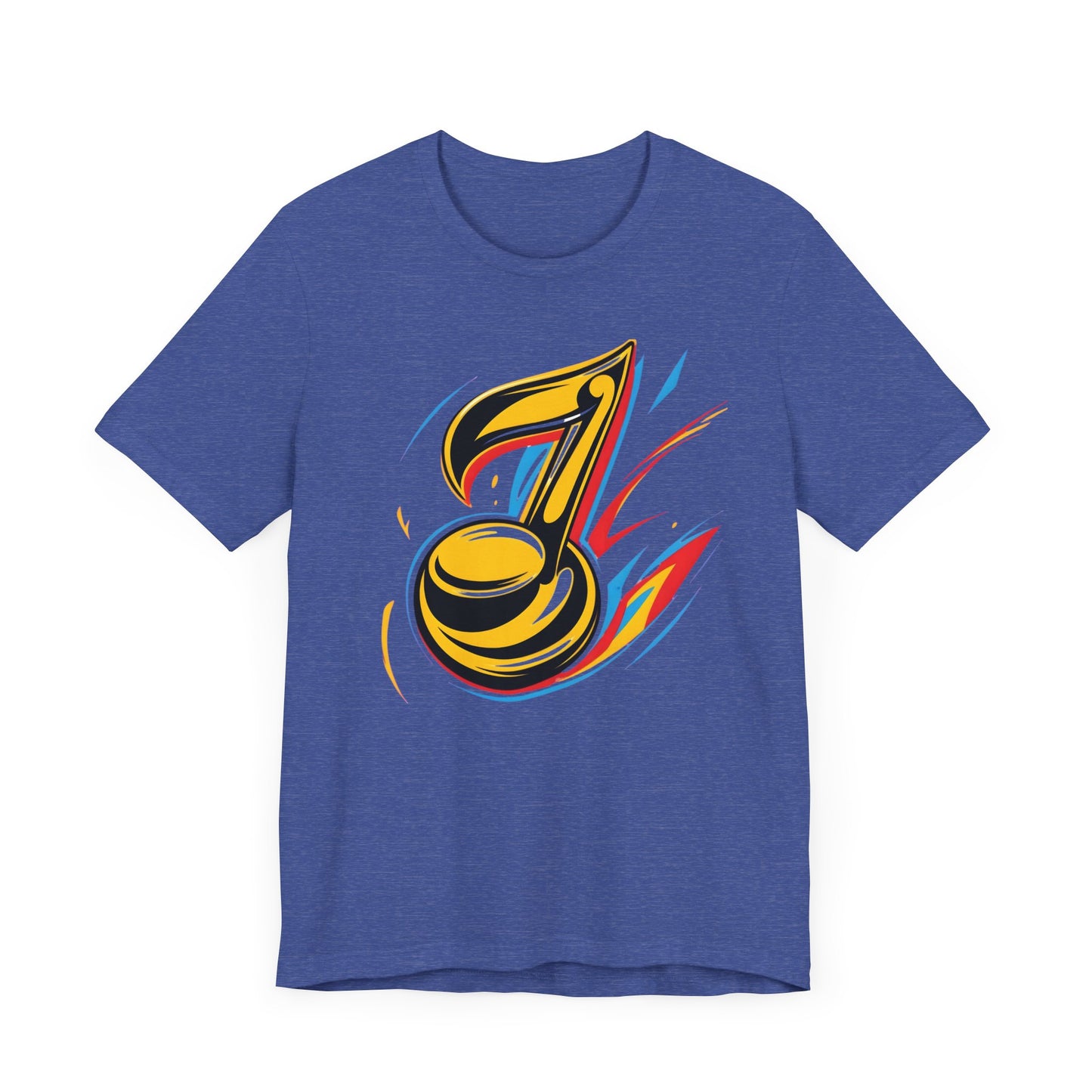 Gold and Pink Music Note T-Shirt