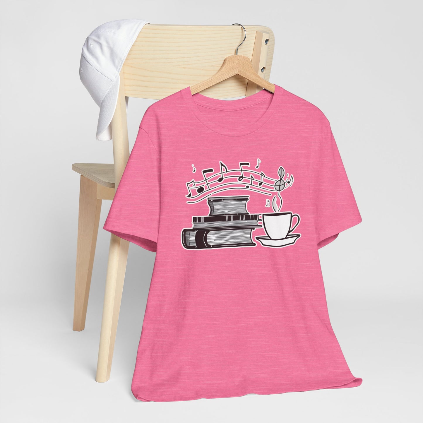 Book, Coffee and Music T-Shirt