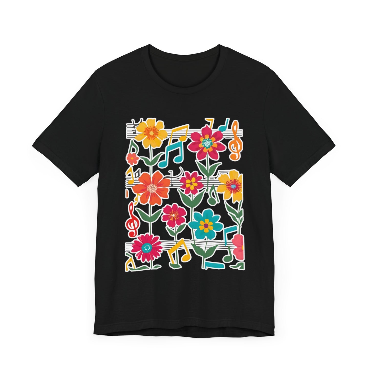 Flower and Music IV T-Shirt