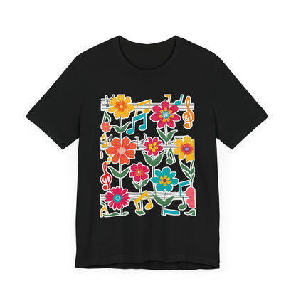 Flower and Music IV T-Shirt