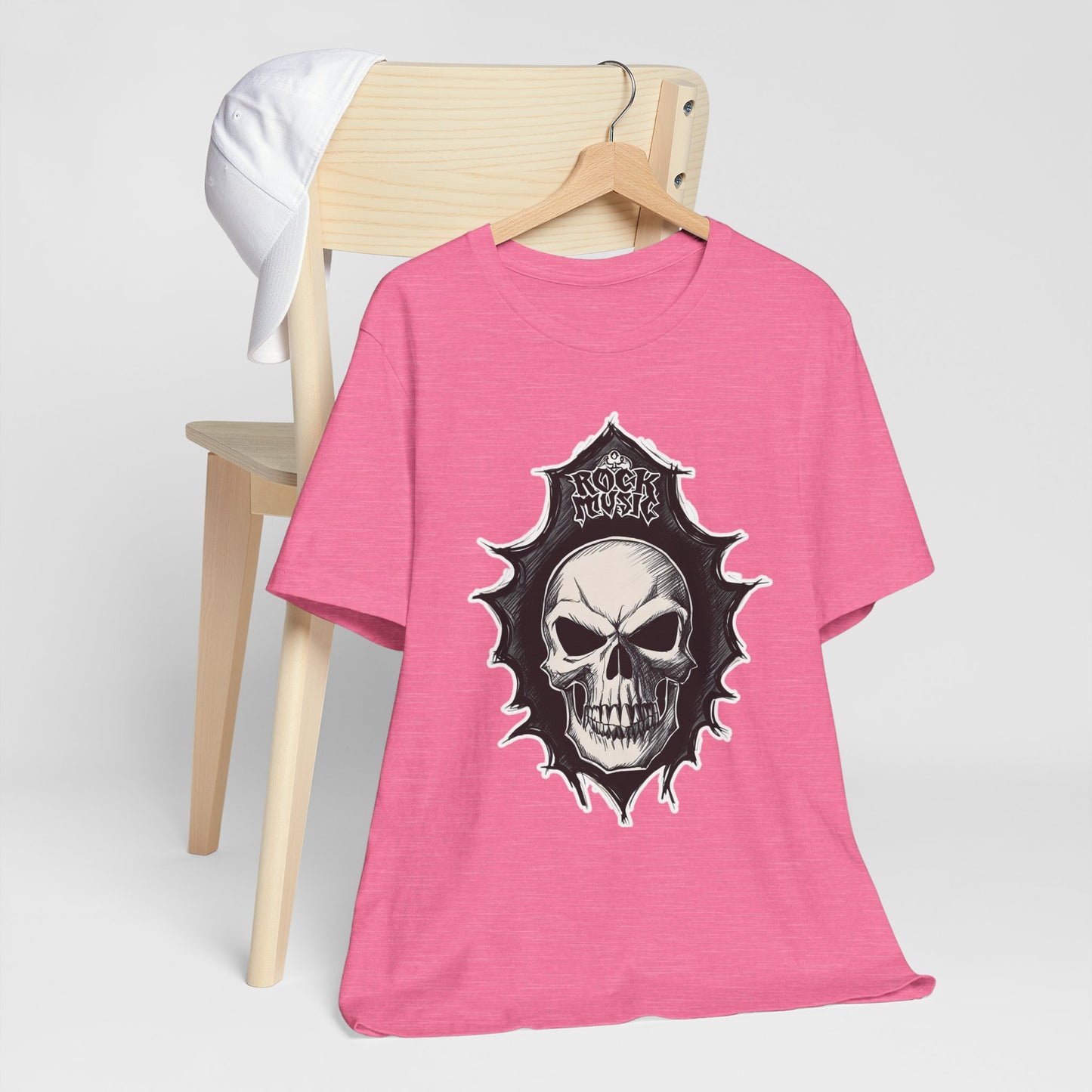 Skull Background T-Shirt