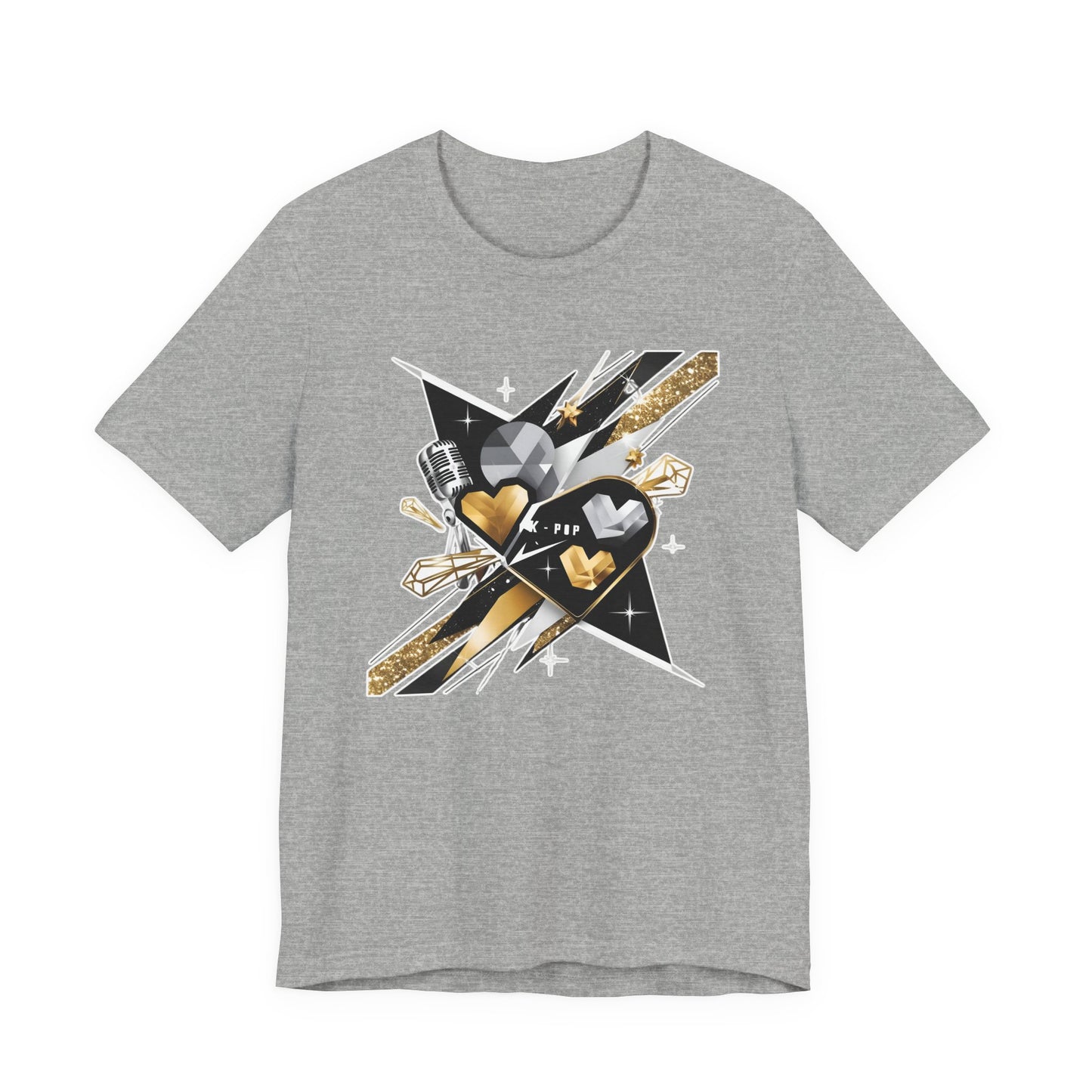 Gold Kpop T-Shirt