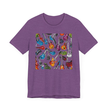 Colorful Multiple Guitars T-Shirt