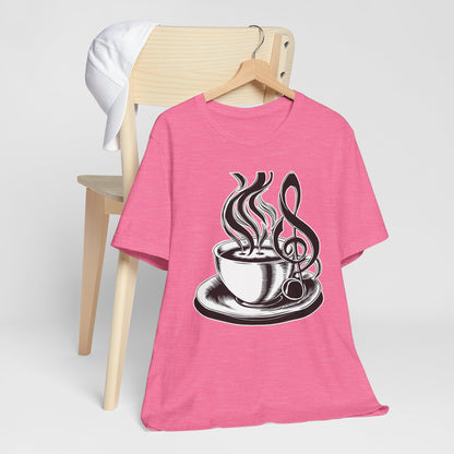 Coffee x Music Note T-Shirt