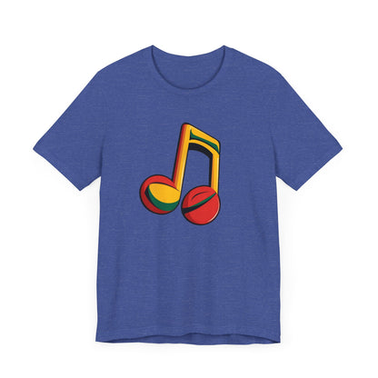 Colorful Music Note T-Shirt