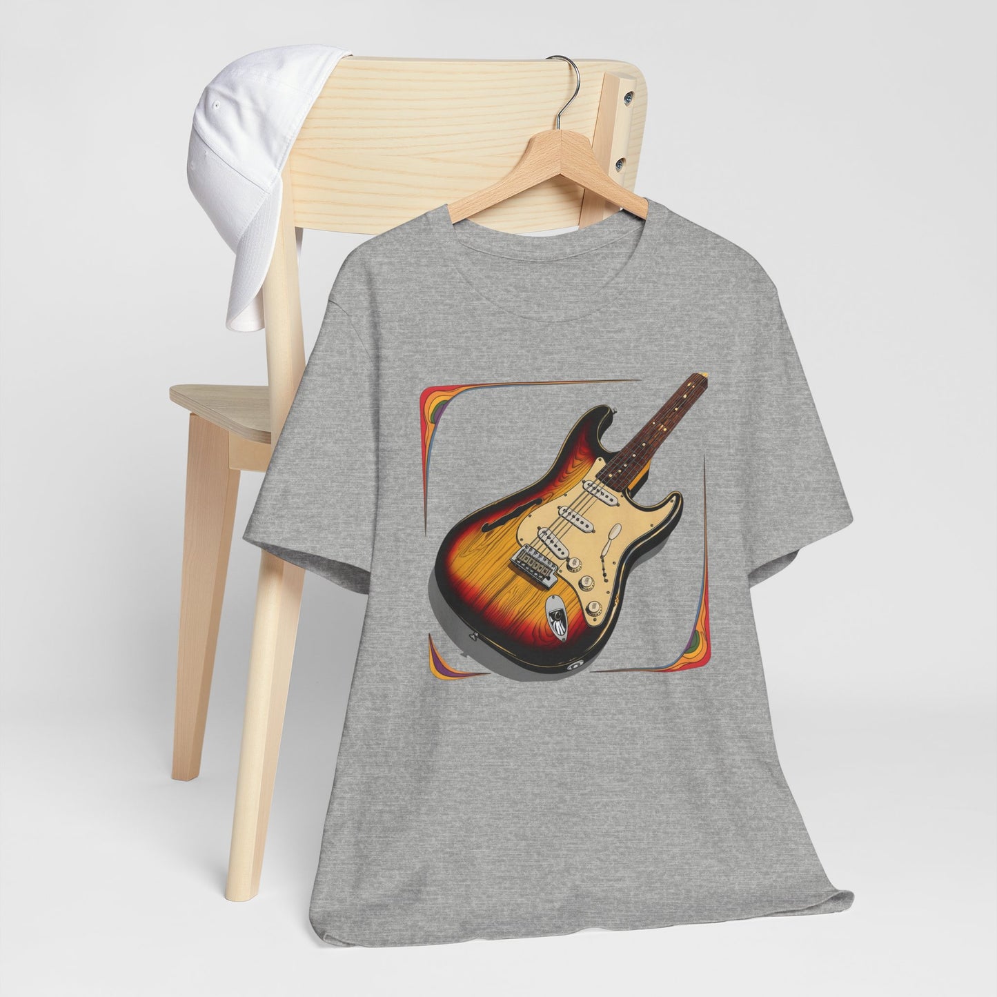 Brown Guitar T-Shirt