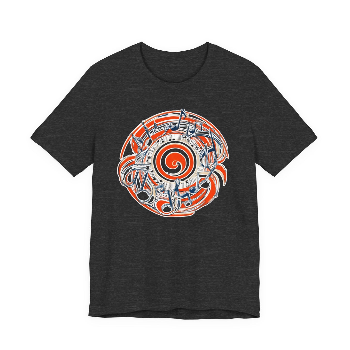 Round Music Note T-Shirt