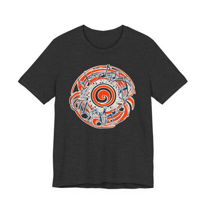 Round Music Note T-Shirt