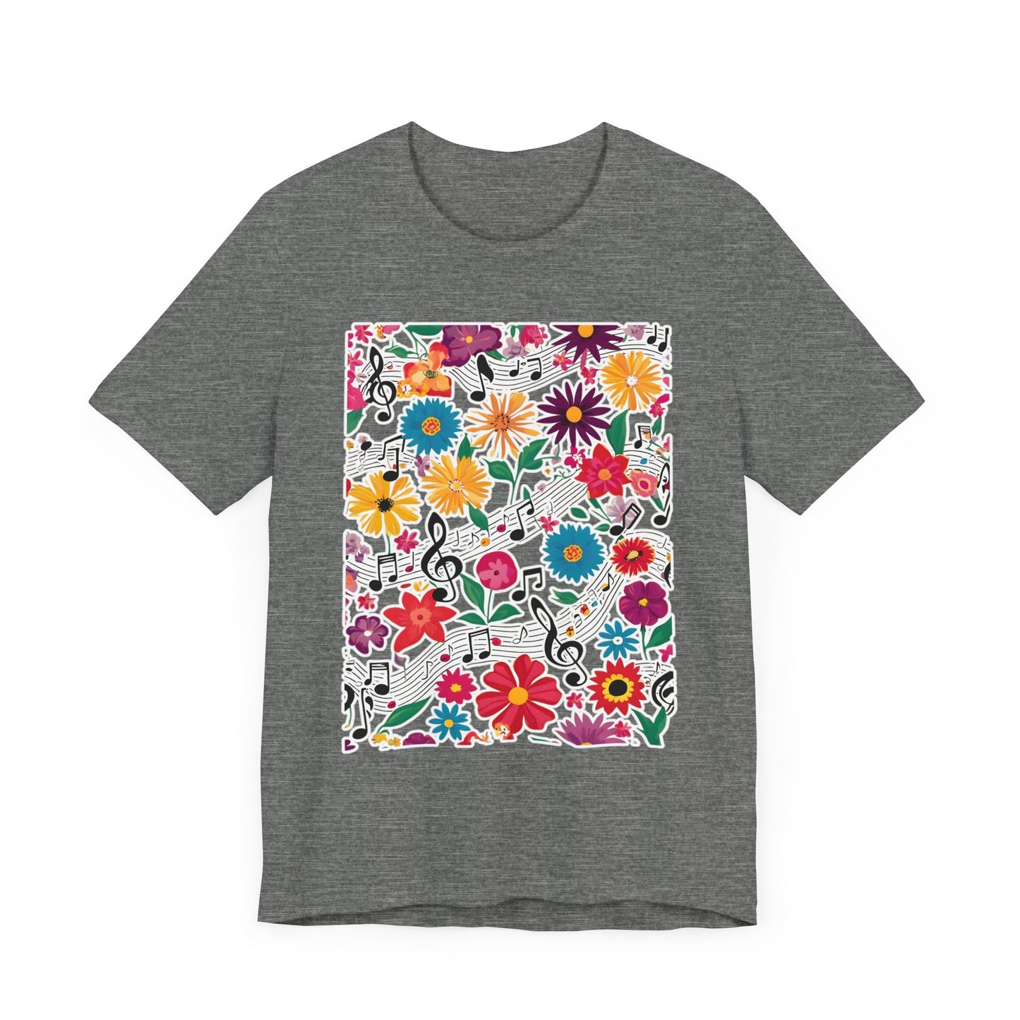 Flower and Music VI T-Shirt