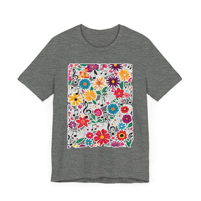 Flower and Music VI T-Shirt