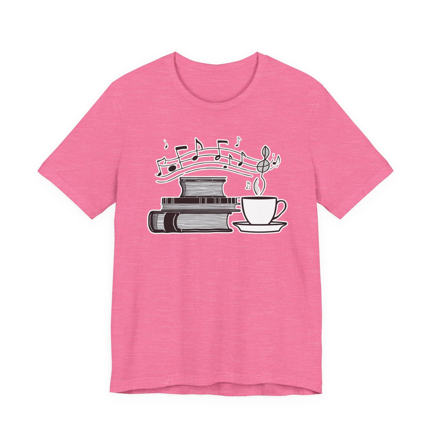 Book, Coffee and Music T-Shirt