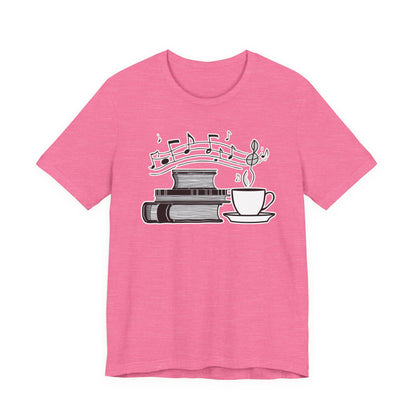 Book, Coffee and Music T-Shirt