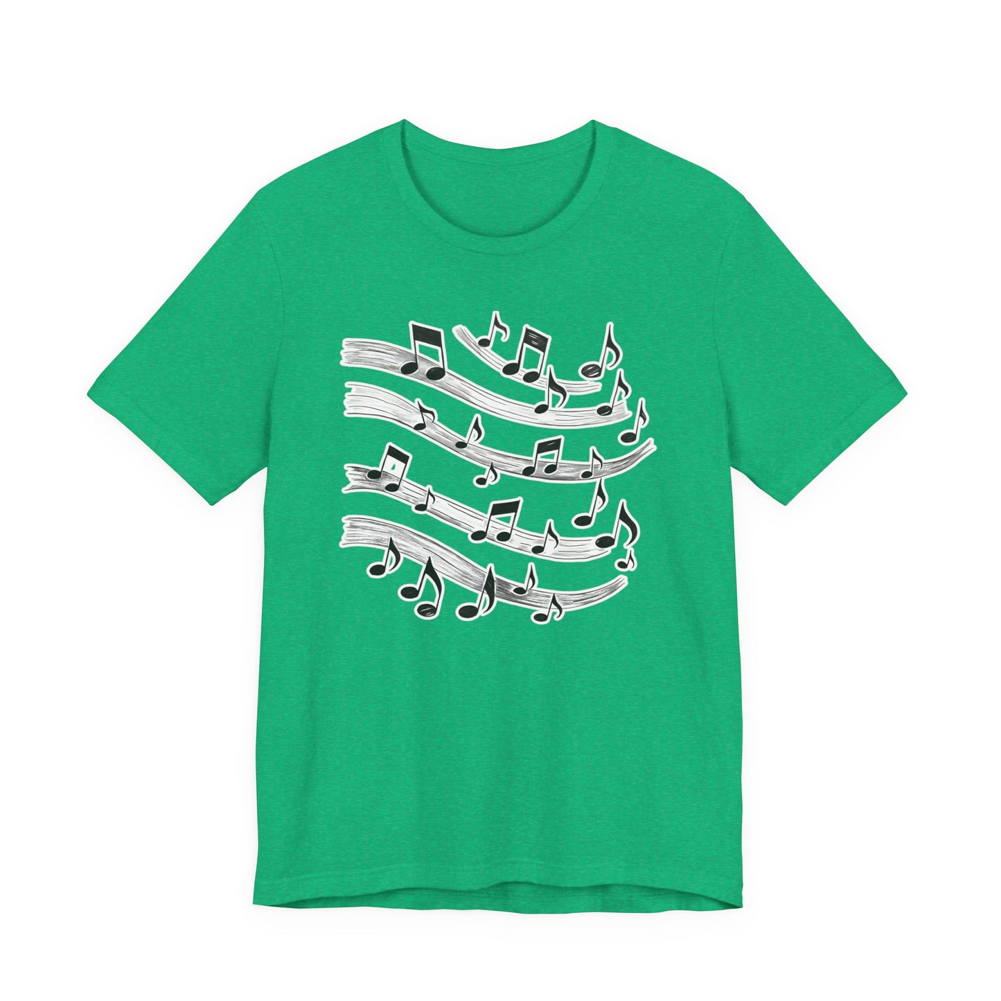 Music Notes Wave T-Shirt