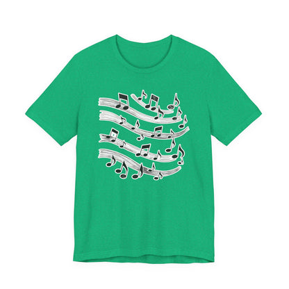 Music Notes Wave T-Shirt