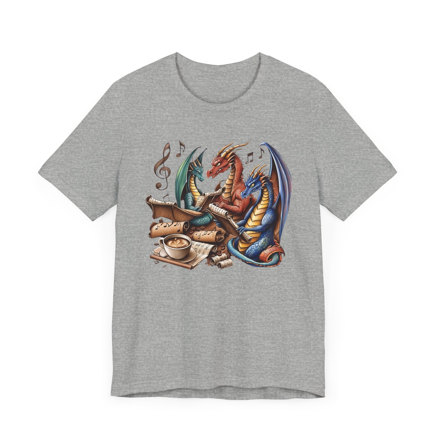 Music and Dragon T-Shirt