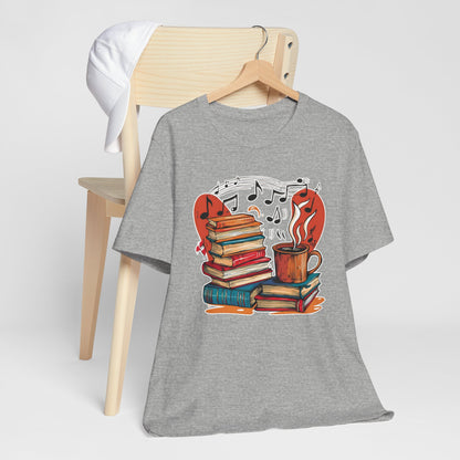 Book, Coffee and Music VIII T-Shirt