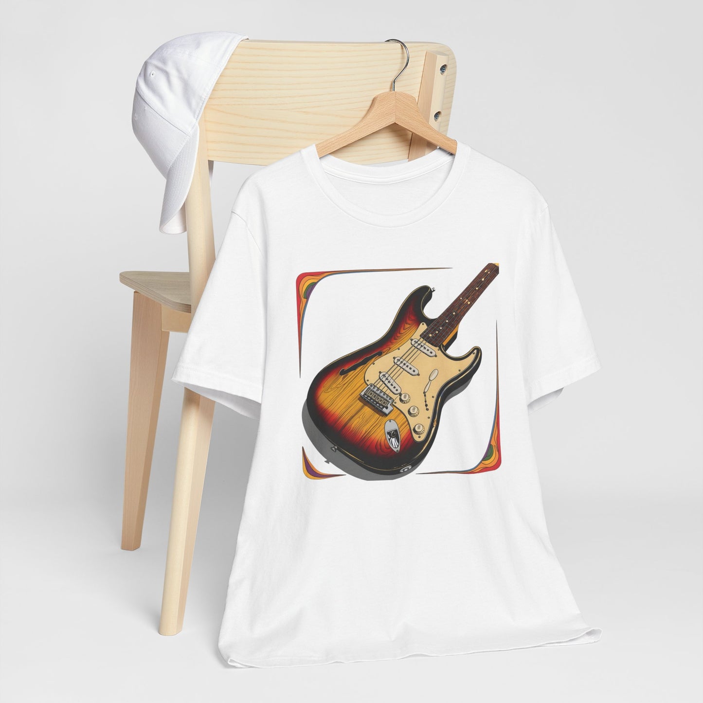 Brown Guitar T-Shirt