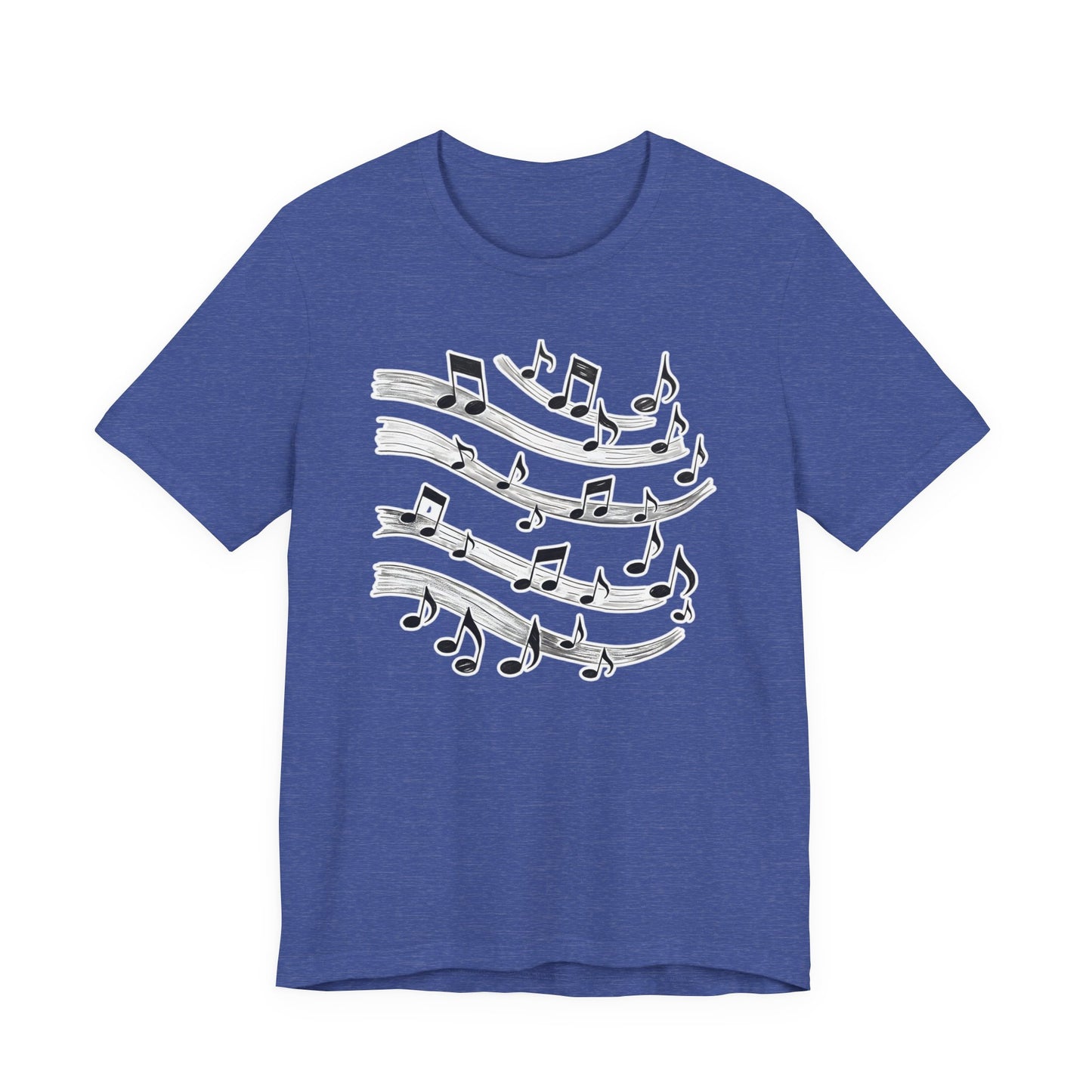 Music Notes Wave T-Shirt