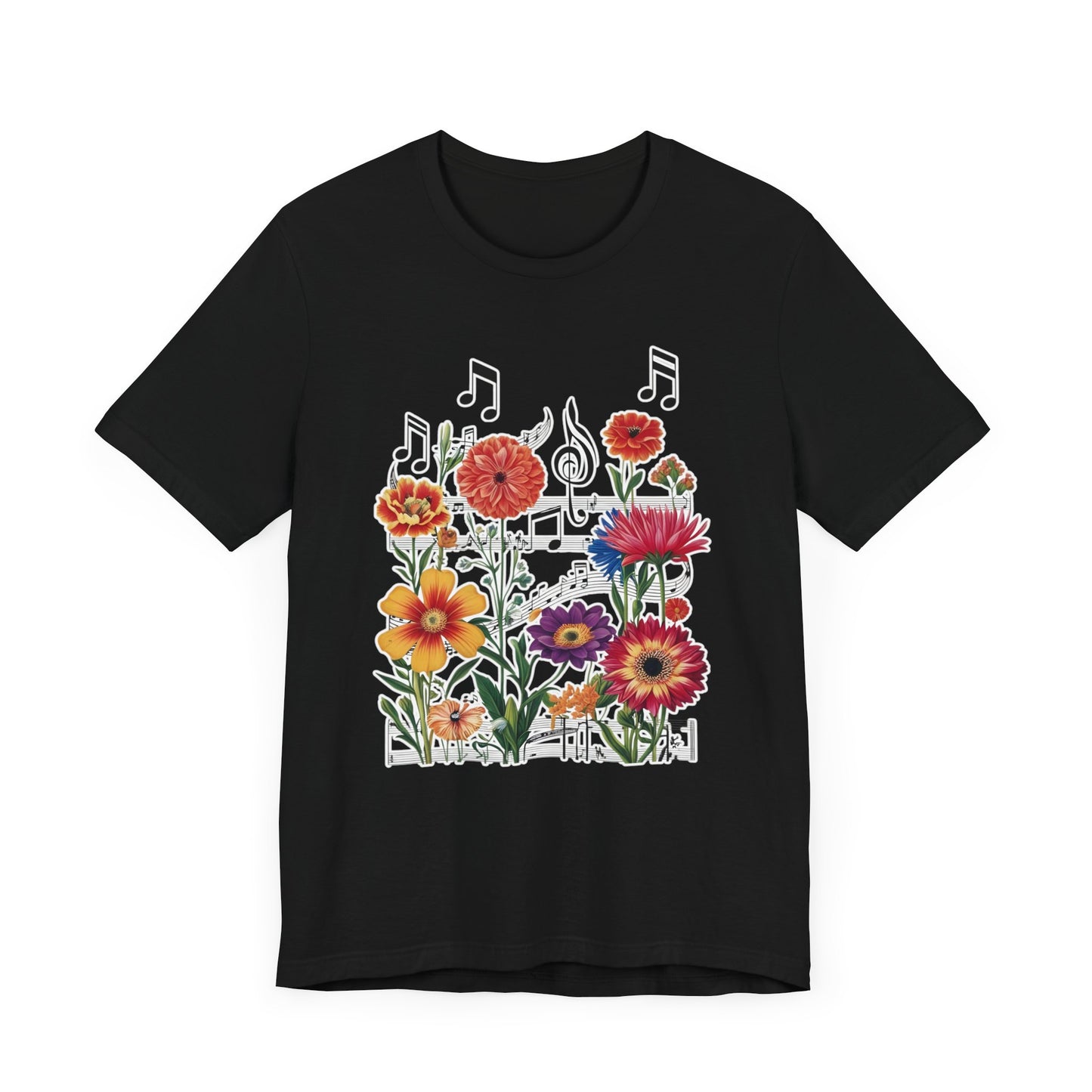 Flower and Music III T-Shirt