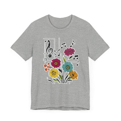 Flower and Music VIII T-Shirt