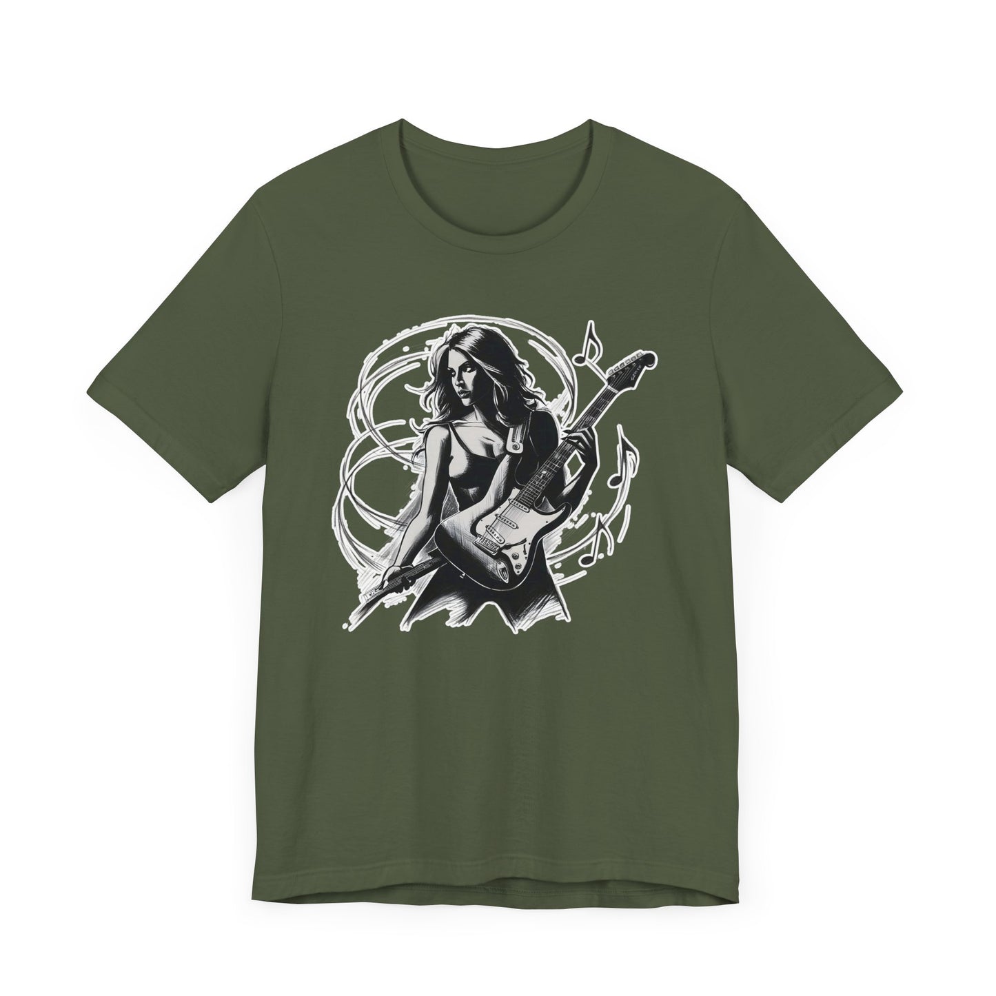 Woman Guitar III T-Shirt