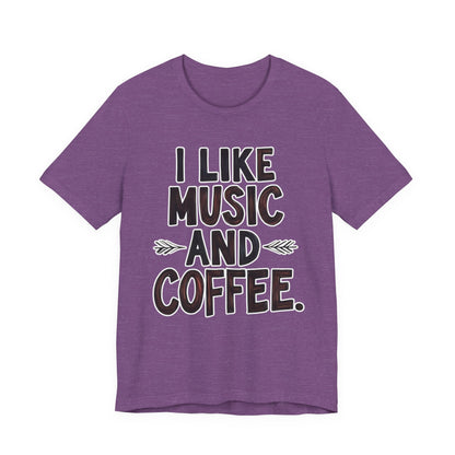 Coffee, Cats and Music VII T-Shirt