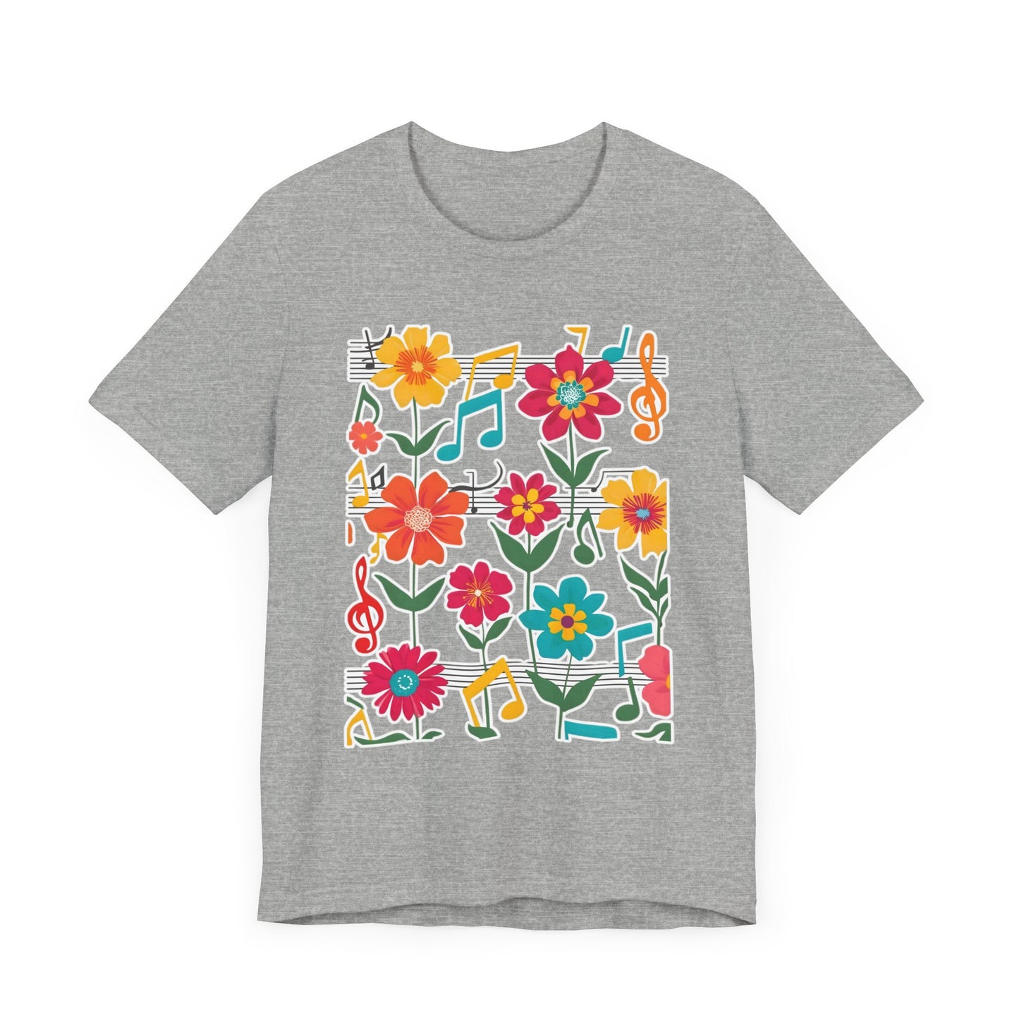 Flower and Music IV T-Shirt