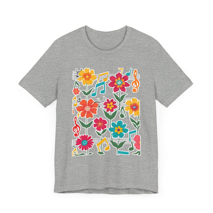 Flower and Music IV T-Shirt