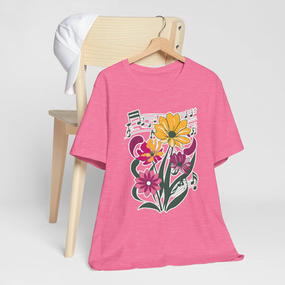 Flower and Music X T-Shirt