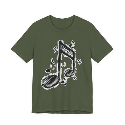 Slanted Beamed Eight Note T-Shirt