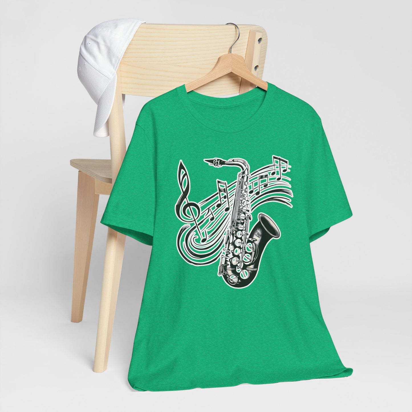 Note Saxophone T-Shirt