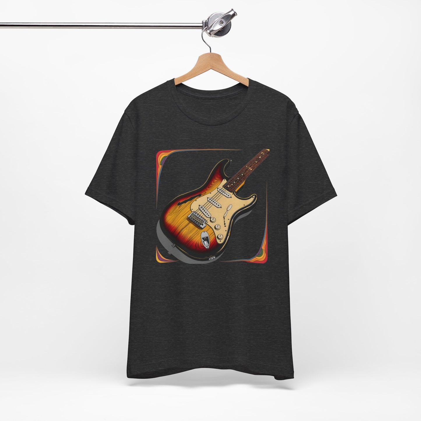 Brown Guitar T-Shirt