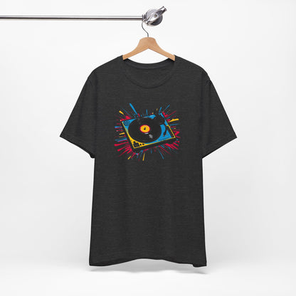 Colorful Vinyl Record T-Shirt