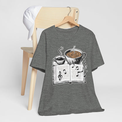 Book, Coffee and Music II T-Shirt