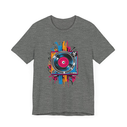 Neon Vinyl Record T-Shirt