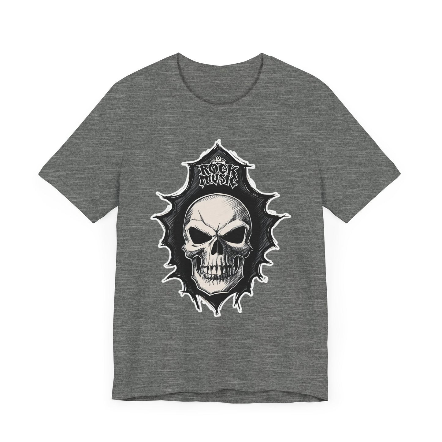 Skull Background T-Shirt
