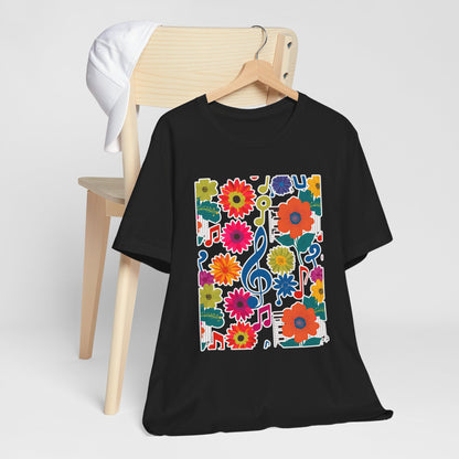 Flower and Music VII T-Shirt