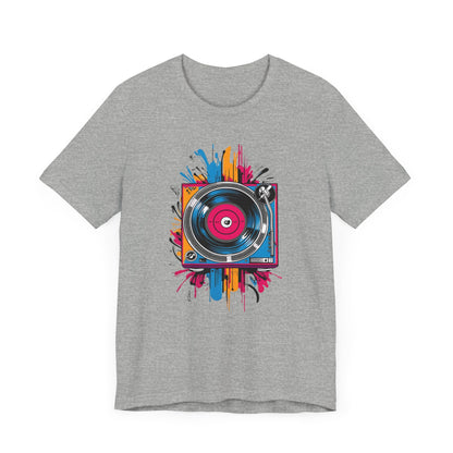 Neon Vinyl Record T-Shirt