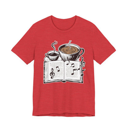Book, Coffee and Music II T-Shirt