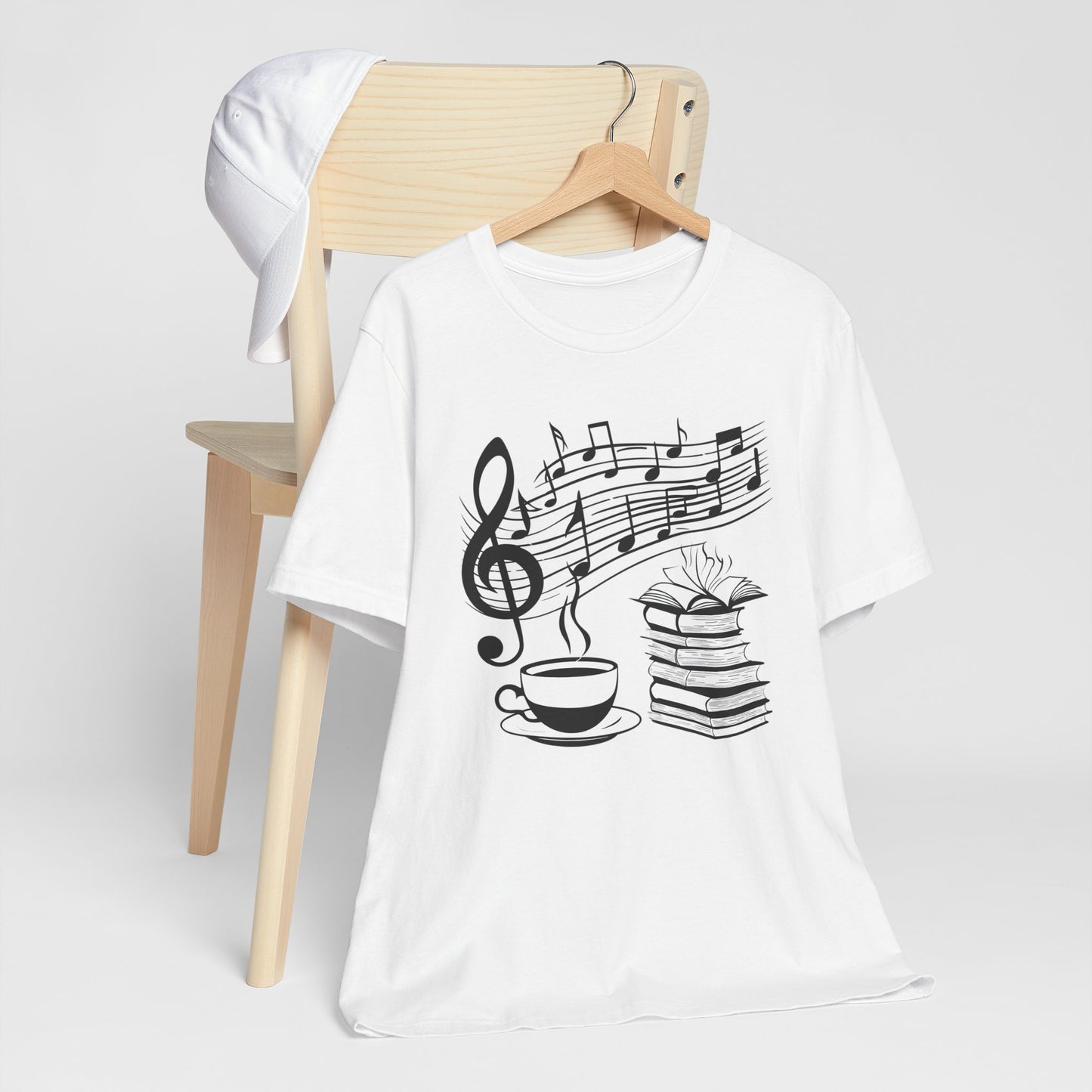 Book, Coffee and Music III T-Shirt
