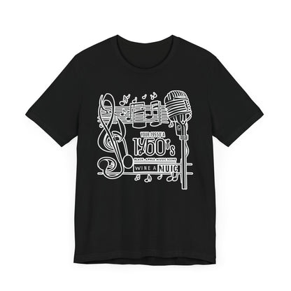 Music Note and Microphone T-Shirt
